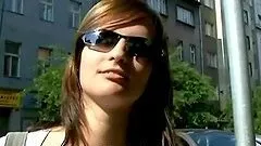 Public Pleasure With A Really Hot Brunette