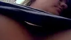 Real Close Up Look Of A hot Blonde's Big Tits While She Sleeps
