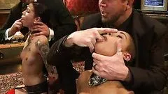 Slim Cuties Get Tied up And Tortured With Sex Toys