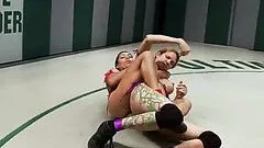 Wrestling Hotties Please One Another With Strapons
