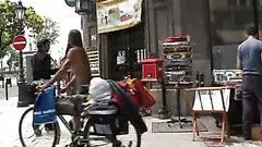 Sexy Teen Gives Some Great Head On Top OF Public Transportation