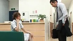 Naughty Japanese Nurse Has Sex In the Hospital