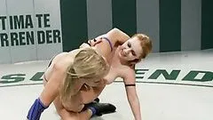 Blonde Match Up Turns Into A Lesbian Fuck Up