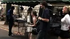 Naughty Blonde Gets A First Hand Experience Of Public Sex With A Fat Dick