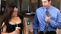 Lovely Brunette Gets Covered With Cum After A Nice Ride