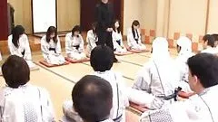 Hottest Hardcore Gangbang and Orgy Going on In Japan