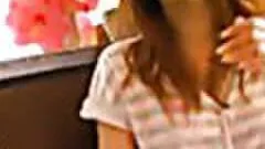 Stripping Japanese Babe Shows Her Hot Nude Body