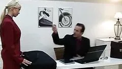 Blonde Cindy Dollar Massaging The Love Muscle