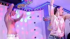 Getting Horny Under The Orgy Club Showers