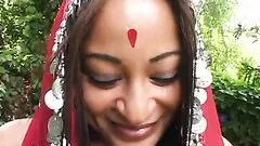 Indian Babe Gets A Creampie After Riding A Big Cock