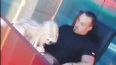 Blonde Beauty Lynn Stone Gets a Double Penetration In Threesome