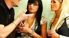 Adel Sunshine And Veronica Diamond Have A Golden Shower Threesome