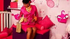 Bust Lesbian Babes Please One Another With The Help Of A Big Vibrator