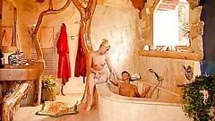 Slim Lesbians Play With Sex Toys And Their Wet Pussies