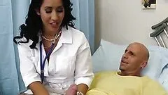 Brunette MILF Doctor Isis Love Healing a Big Dick With Her Pussy