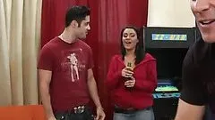 Lovely Brunette Has Hardcore Sex With A Pair Of Big Natural Tits