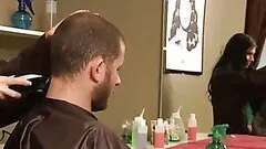 Smoking Hot Hair Stylist Gets Her Pussy Jammed As She Has Rough Sex