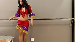 Salsa Teacher Yurizan Beltran Strap-on Fucking April O'Neil