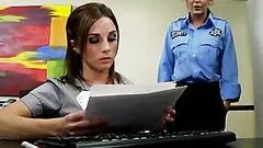 Smoking Hot Lesbians In Uniform Play With A Strapon