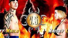 A Deadly Facial Cumshot Sends Blonde Fighter Krissy Lynn To The Ground