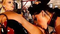 Blonde Babe Loves To Be tortured By Big Cocks