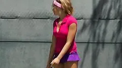 Playing Tennis is Overrated When You Can Have Hardcore Sex Outdoors