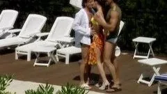 Double Penetration and Double Cumshot For Slutty Claudia Rossi