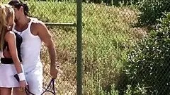 Beautiful Sporty Blonde Brynn Tyler Gets Fucked By Her Tennis Coach