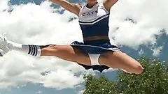 Slutty MILF Alektra Blue Gets Fucked Outdoors In a Cheerleader Uniform