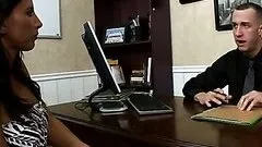 Stunning Brunette MILF Lezley Zen Gets Fucked and Receives a Facial