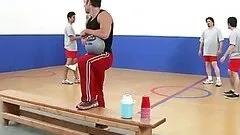 Sporty Teen Stephani Moretti Gets Banged and Covered In Cum At The Gym