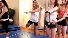Hot Lesbian Action After Yoga Class