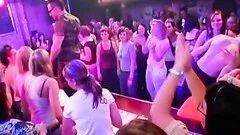 Anything Goes At This Hardcore Interracial CFNM Sex Party