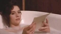 Beautiful Michelle Clunie Reads an Erotic Tale Naked In The Bathtub