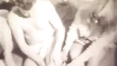 Retro FFM Threesome With Emily Angel & Sally Pepper