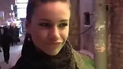 Fucking a Czech Babe In a Public Restroom