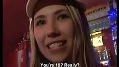 Sex In The Car With 18 Year Old Czech Blonde