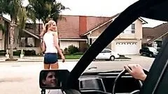 Blonde Bombshell Jessica Canseco Flashes Her Big Round Jugs In Public