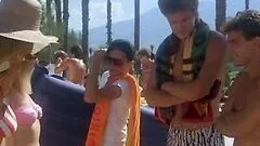 Retro Babes Barbara Crampton and Kathleen Kinmont Flirting In Bikinis