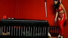 Dominant Asian Slut Mika Tan Pours Hot Wax On a Submissive Male's Body