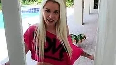 Mesmerizing Babe Blondie Boom Goes Interracial On a Big Black Cock