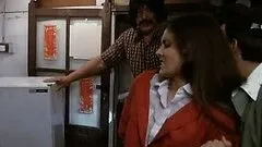 Sexy Retro Blonde Mary-Louise Weller Flashes Her Round Jugs