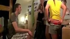 Slutty College Teens Getting Really Naughty In a Dare Competition