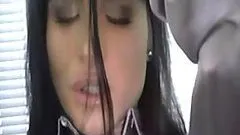 Heart-Stopping Office Slut Nessa Devil Masturbates With Two Sex Toys