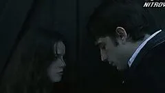 Kinky Roxane Mesquida Gives a Public Blowjob