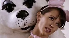 World's Hottest Brunette Jennifer Love Hewitt In Tight Pink Lingerie