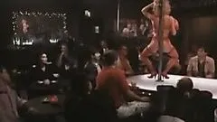 Foxy Blonde Barbara Alyn Woods Takes Off Her Bra and Shows Her Jugs