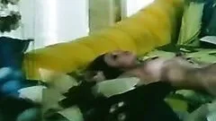 Joan Collins Laying Naked on the Couch