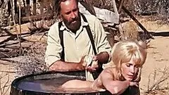 Stunning Retro Blonde Stella Steves Takes a Bath Totally Naked