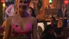 Sexy Arianna Coltellacci and Company Wrestling Topless In a Strip Club